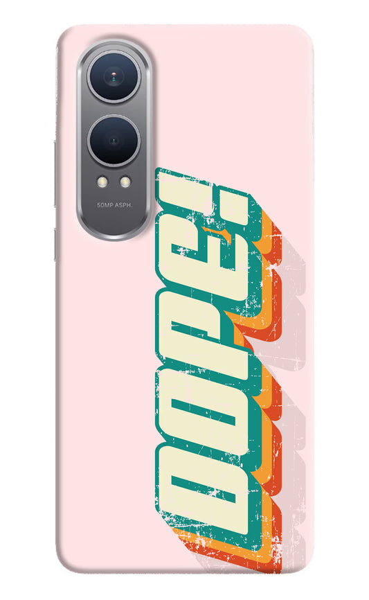 Dope OnePlus Nord CE4 Lite Hard Case Back Cover by Casekaro