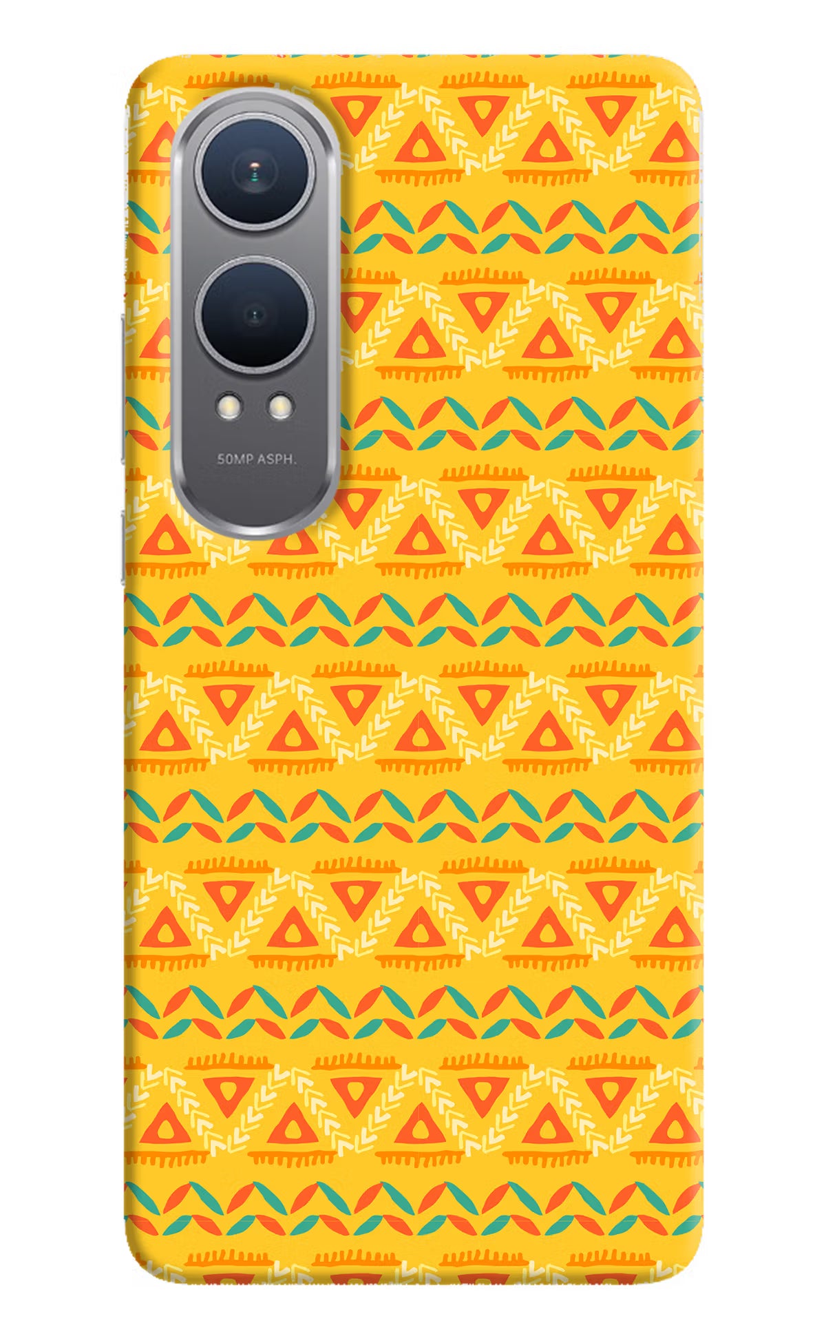 Tribal Pattern OnePlus Nord CE4 Lite Hard Case Back Cover by Casekaro