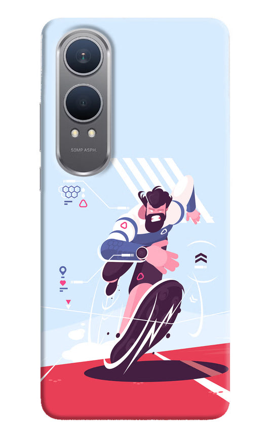 Run Pro OnePlus Nord CE4 Lite Hard Case Back Cover by Casekaro