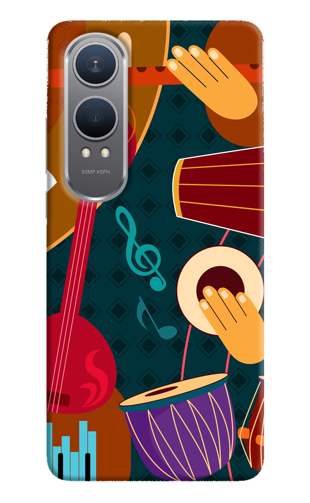 Music Instrument OnePlus Nord CE4 Lite Back Cover