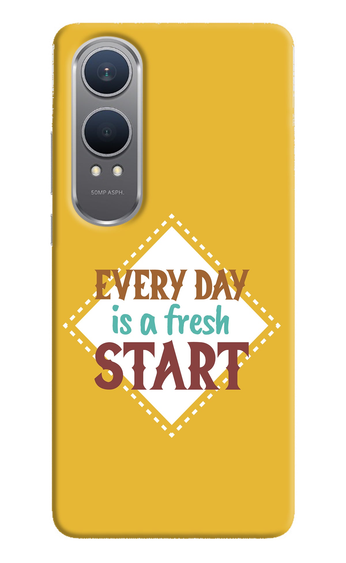 Every day is a Fresh Start OnePlus Nord CE4 Lite Back Cover