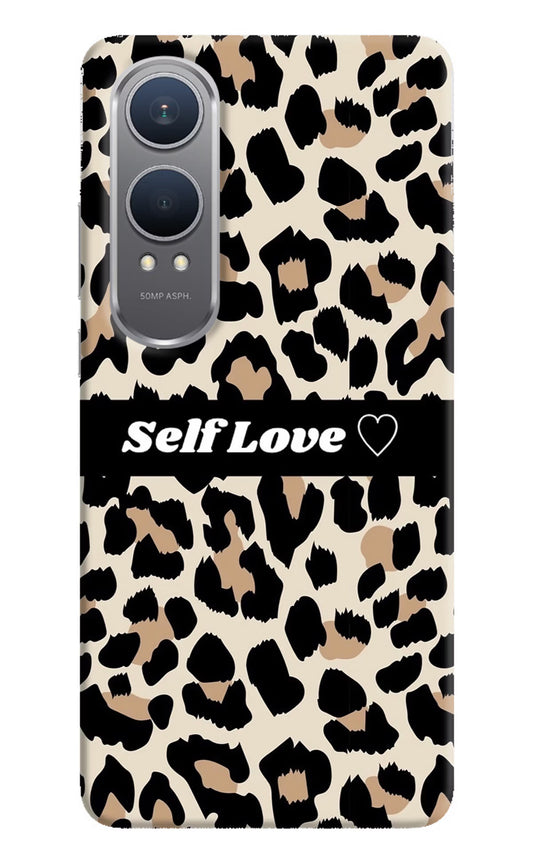 Leopard Print Self Love OnePlus Nord CE4 Lite Hard Case Back Cover by Casekaro