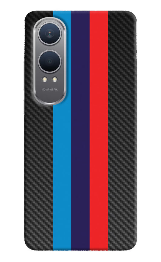 BMW Stripes Pattern OnePlus Nord CE4 Lite Hard Case Back Cover by Casekaro