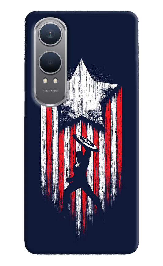 Captain America Marvel Art OnePlus Nord CE4 Lite Hard Case Back Cover by Casekaro