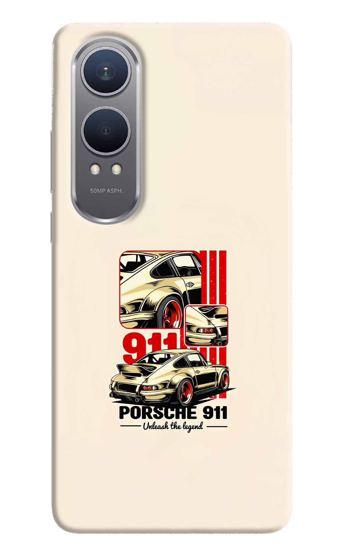 Classic Porsche 911 OnePlus Nord CE4 Lite Hard Case Back Cover by Casekaro