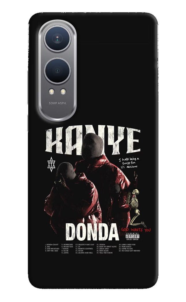 Donda Kanye West OnePlus Nord CE4 Lite Hard Case Back Cover by Casekaro
