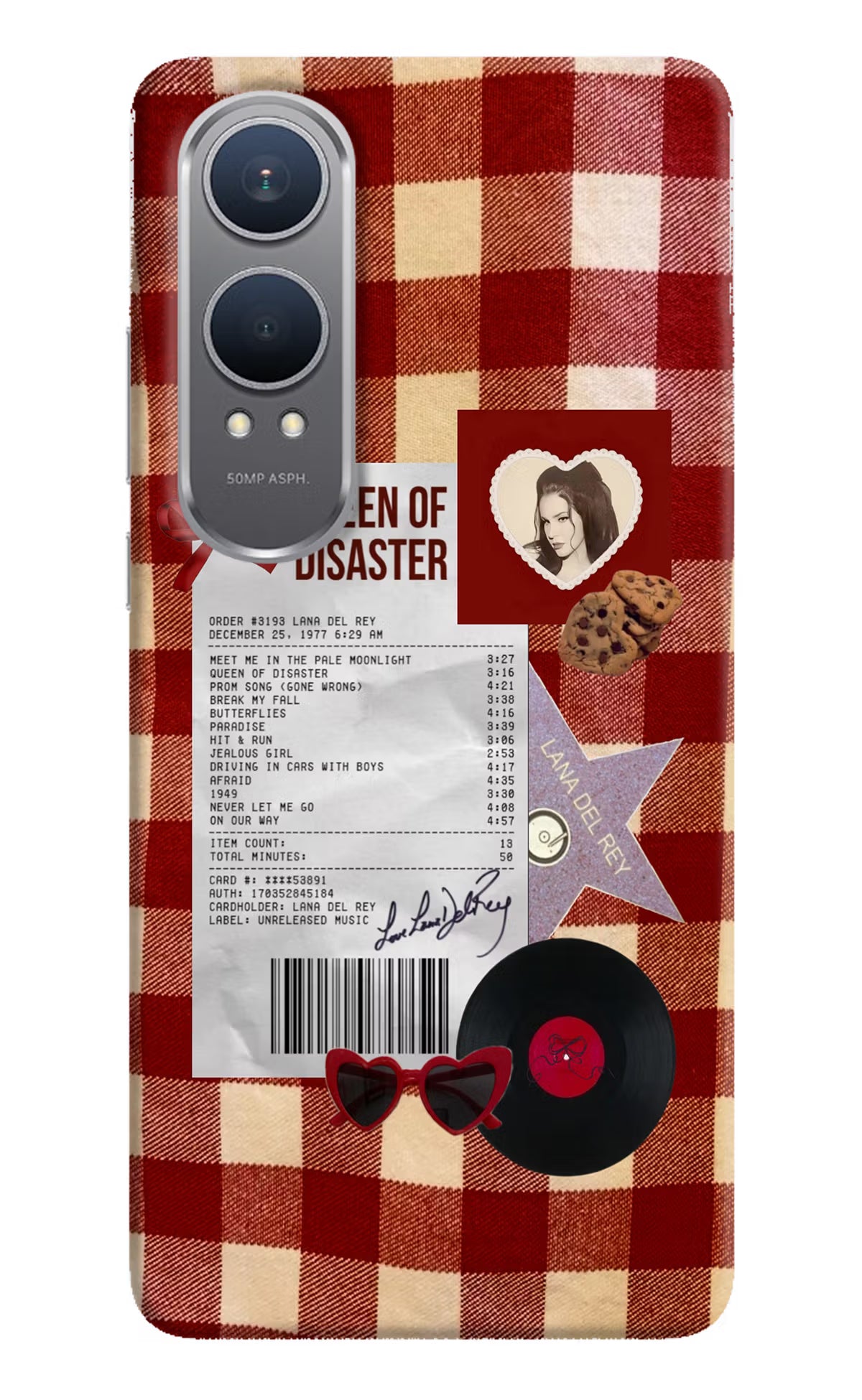 Queen of Disaster OnePlus Nord CE4 Lite Hard Case Back Cover by Casekaro