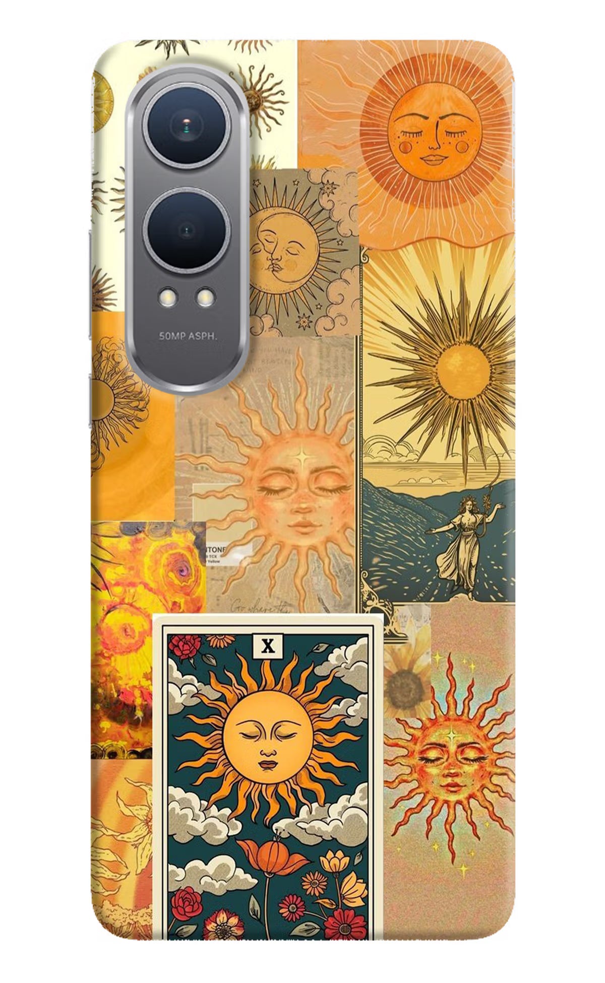 Sun OnePlus Nord CE4 Lite Hard Case Back Cover by Casekaro