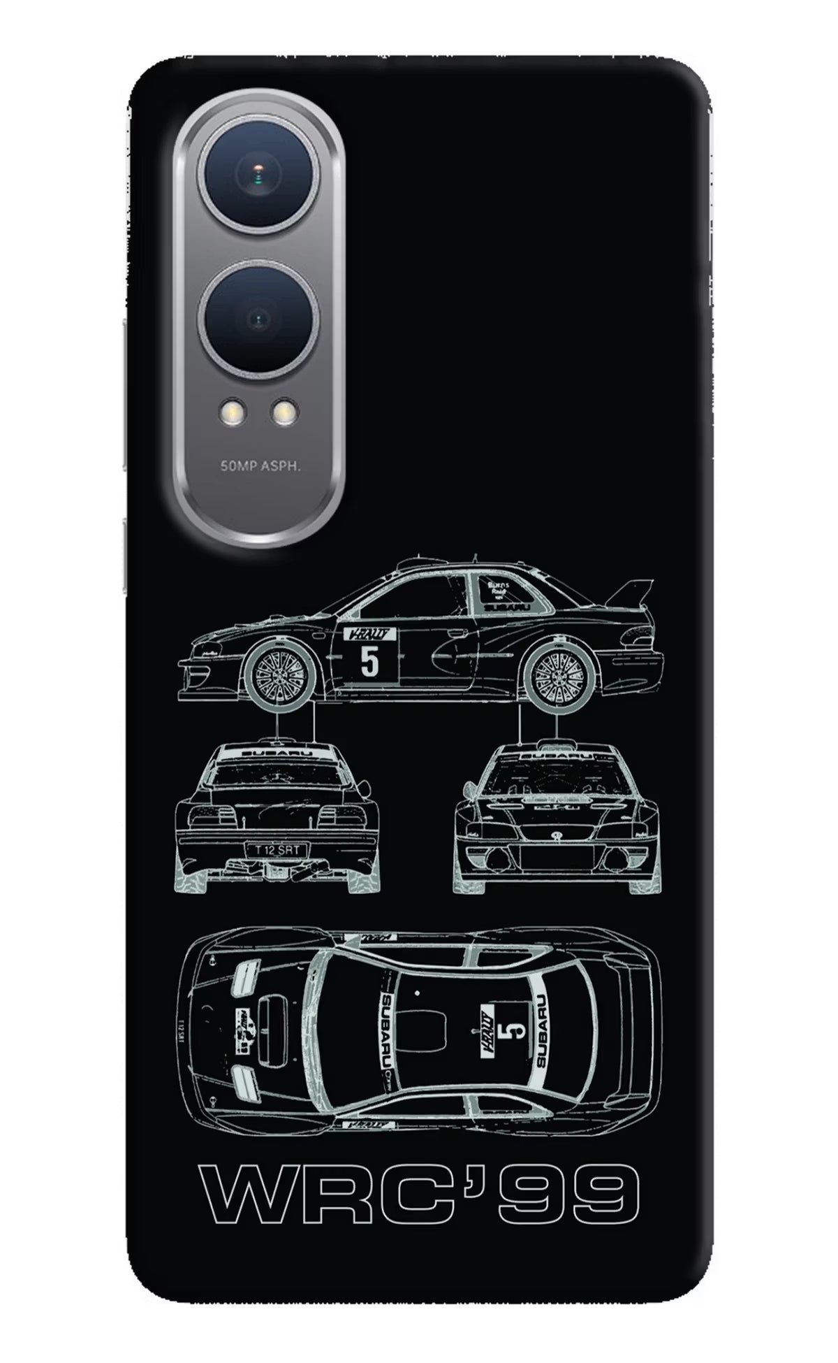 WRC'99 OnePlus Nord CE4 Lite Hard Case Back Cover by Casekaro