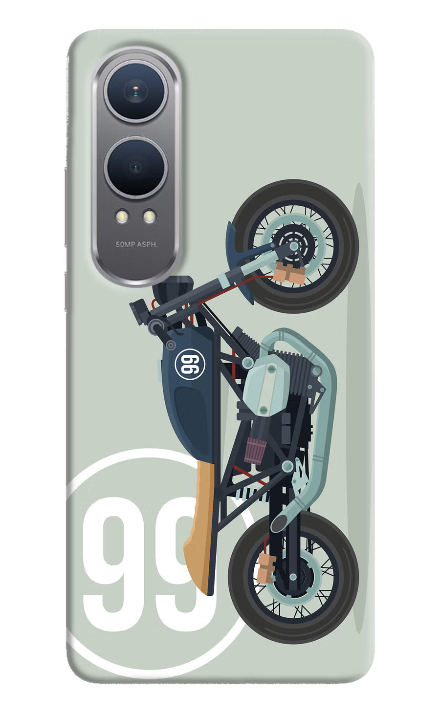 Classic Cafe Racer 99 OnePlus Nord CE4 Lite Back Cover, Hard case