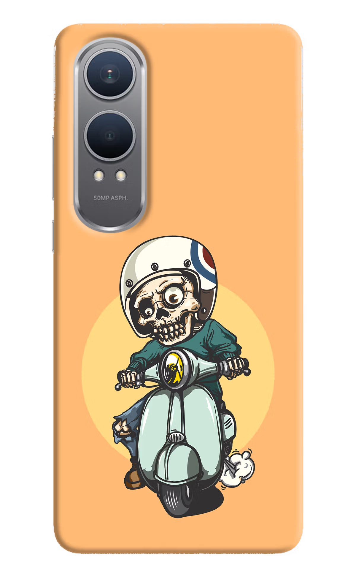 Undead Biker OnePlus Nord CE4 Lite Hard Case Back Cover by Casekaro