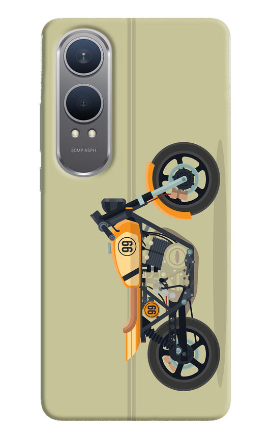Vertical Speedster OnePlus Nord CE4 Lite Hard Case Back Cover by Casekaro