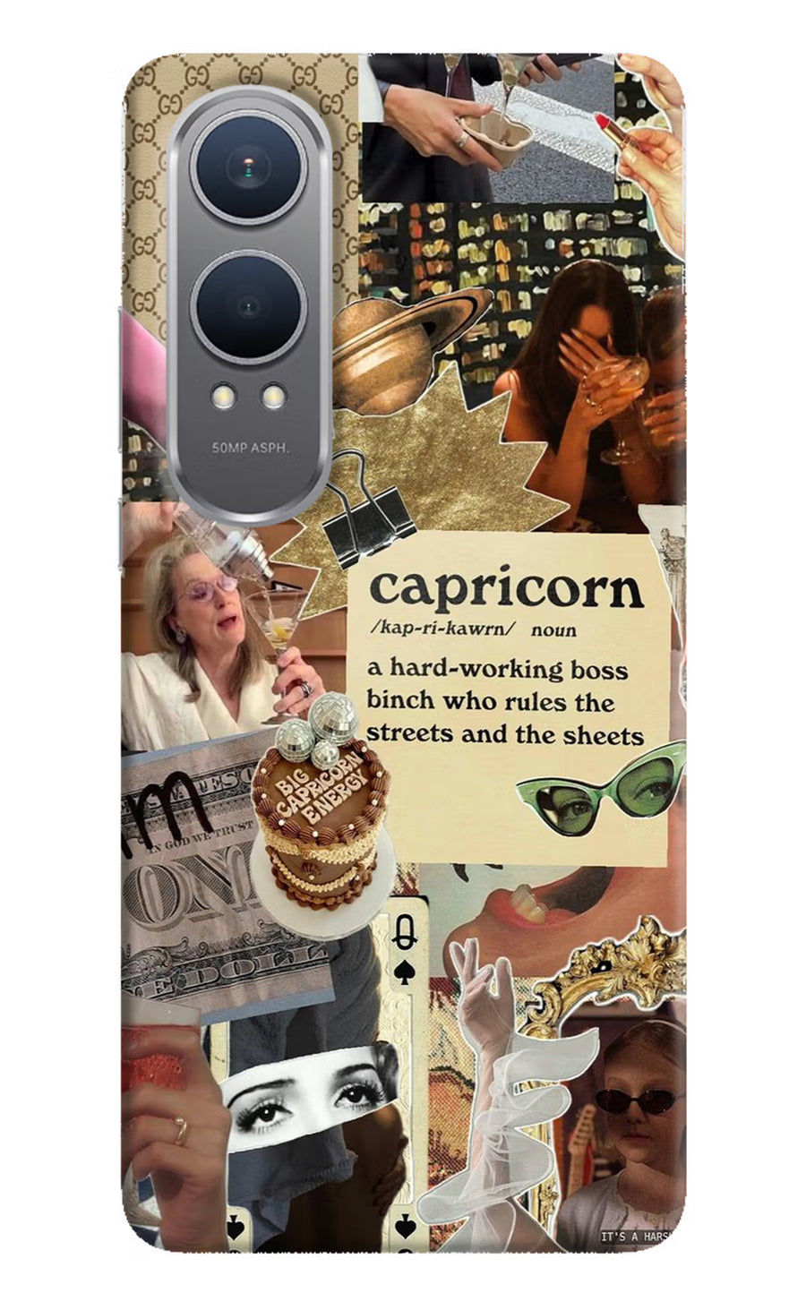 Capricorn Zodiac OnePlus Nord CE4 Lite Back Cover, Hard case