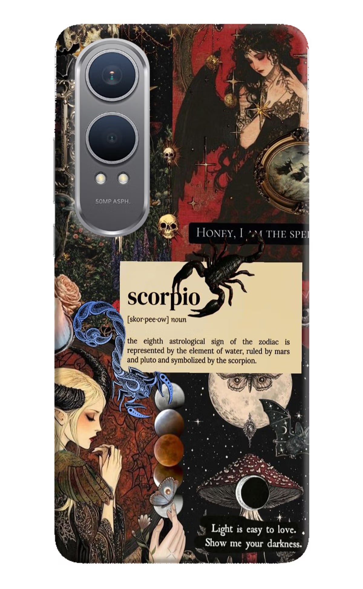 Scorpio Zodiac OnePlus Nord CE4 Lite Hard Case Back Cover by Casekaro