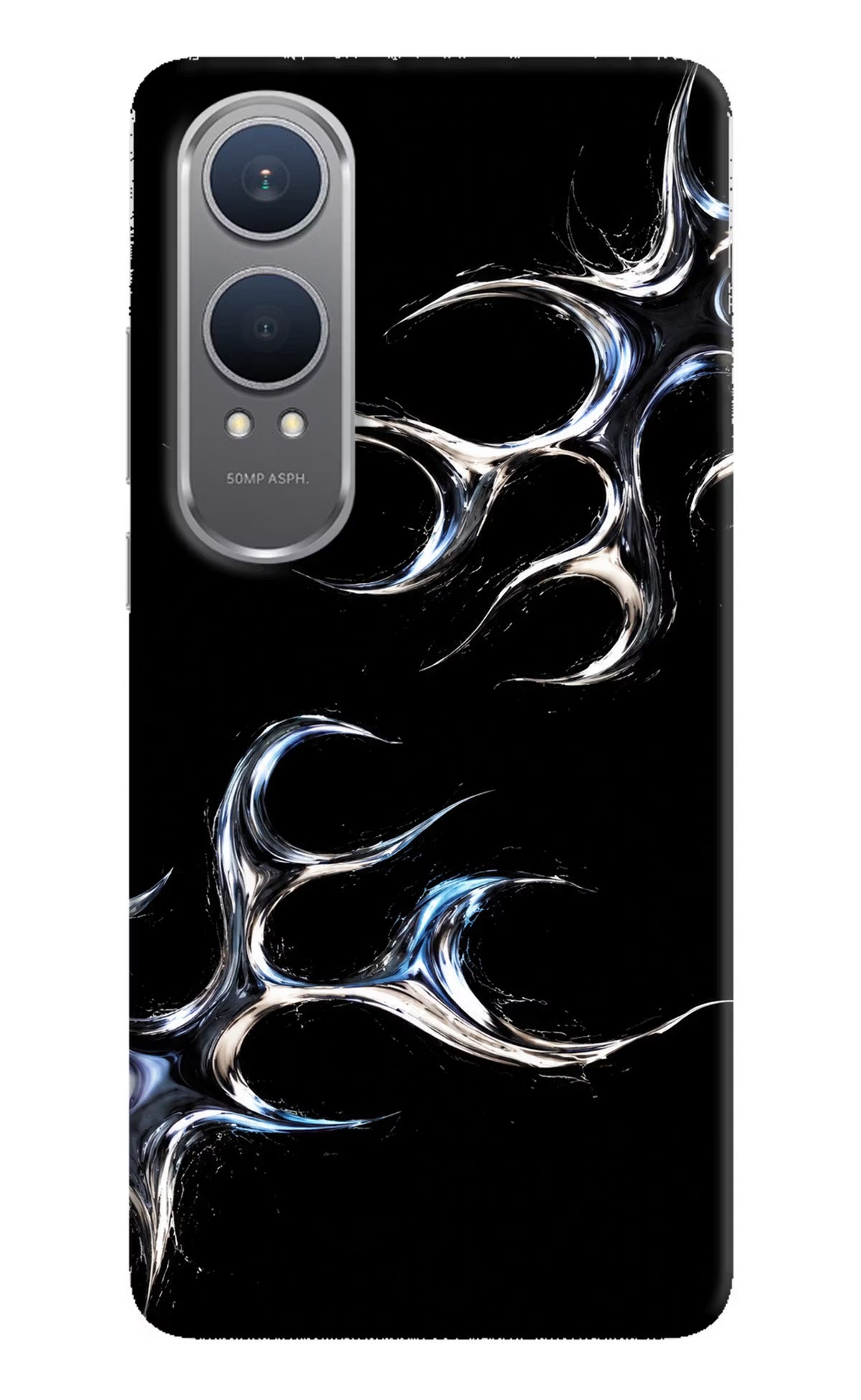 Chrome Tribal OnePlus Nord CE4 Lite Hard Case Back Cover by Casekaro