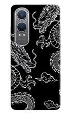 Twin Dragons OnePlus Nord CE4 Lite Hard Case Back Cover by Casekaro