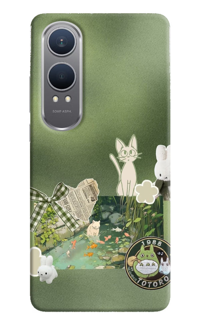 Aesthetic anime OnePlus Nord CE4 Lite Hard Case Back Cover by Casekaro