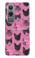 Pink Cats OnePlus Nord CE4 Lite Hard Case Back Cover by Casekaro