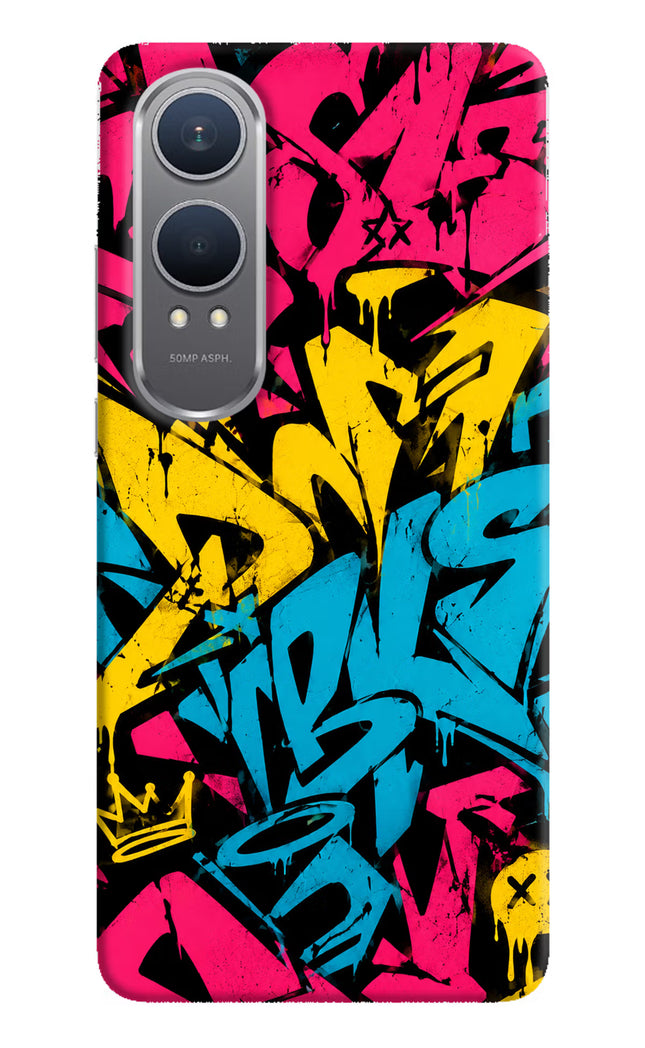 Graffiti Vibe OnePlus Nord CE4 Lite Hard Case Back Cover by Casekaro