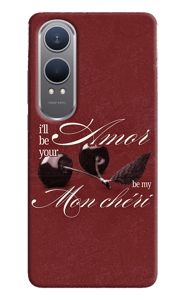 Velvet Cherry OnePlus Nord CE4 Lite Hard Case Back Cover by Casekaro