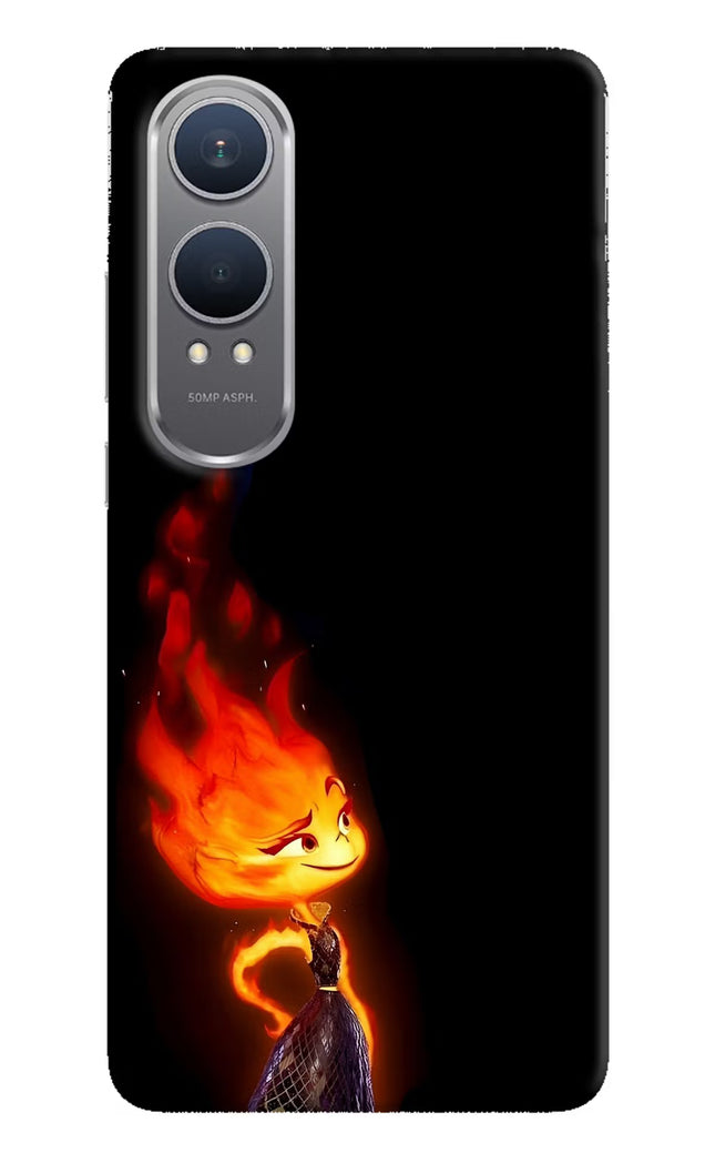 Ember Flame OnePlus Nord CE4 Lite Hard Case Back Cover by Casekaro