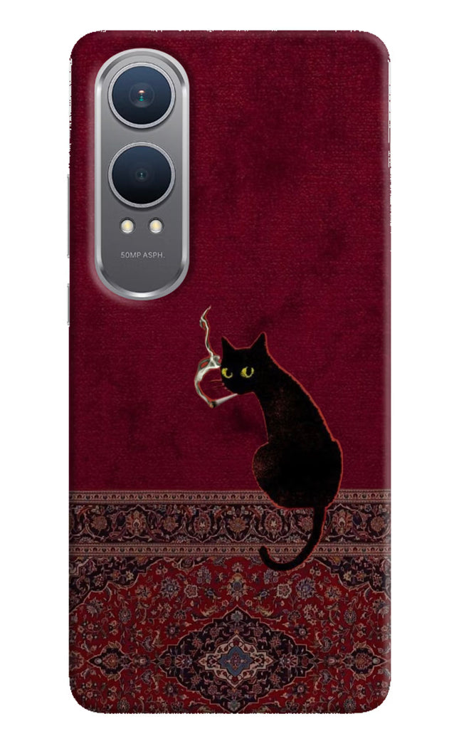 Midnight Cat OnePlus Nord CE4 Lite Hard Case Back Cover by Casekaro