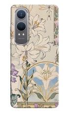 White Lily OnePlus Nord CE4 Lite Hard Case Back Cover by Casekaro