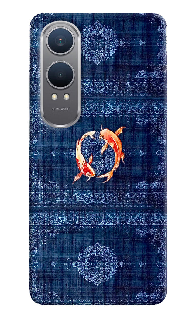 Koi Blue OnePlus Nord CE4 Lite Hard Case Back Cover by Casekaro