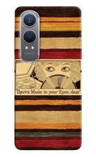 Vinyl Stripes OnePlus Nord CE4 Lite Hard Case Back Cover by Casekaro
