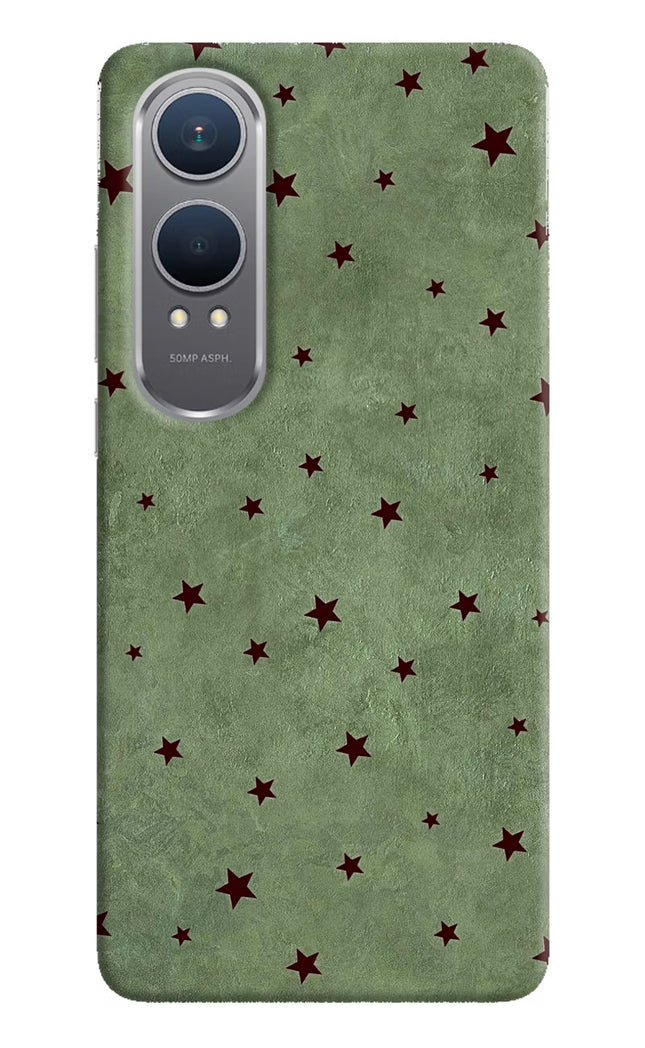 Green Stars OnePlus Nord CE4 Lite Hard Case Back Cover by Casekaro