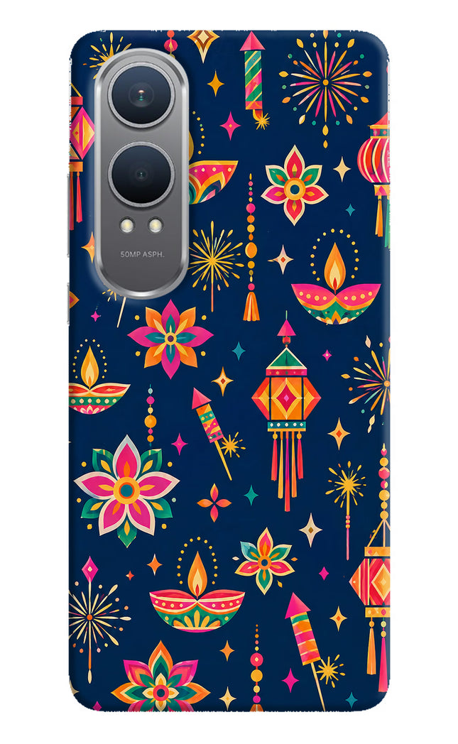 Festive Pop OnePlus Nord CE4 Lite Hard Case Back Cover by Casekaro