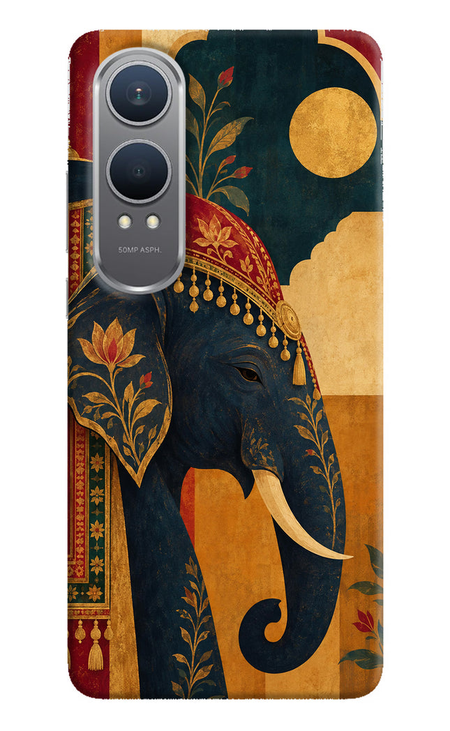 Royal Elephant OnePlus Nord CE4 Lite Hard Case Back Cover by Casekaro