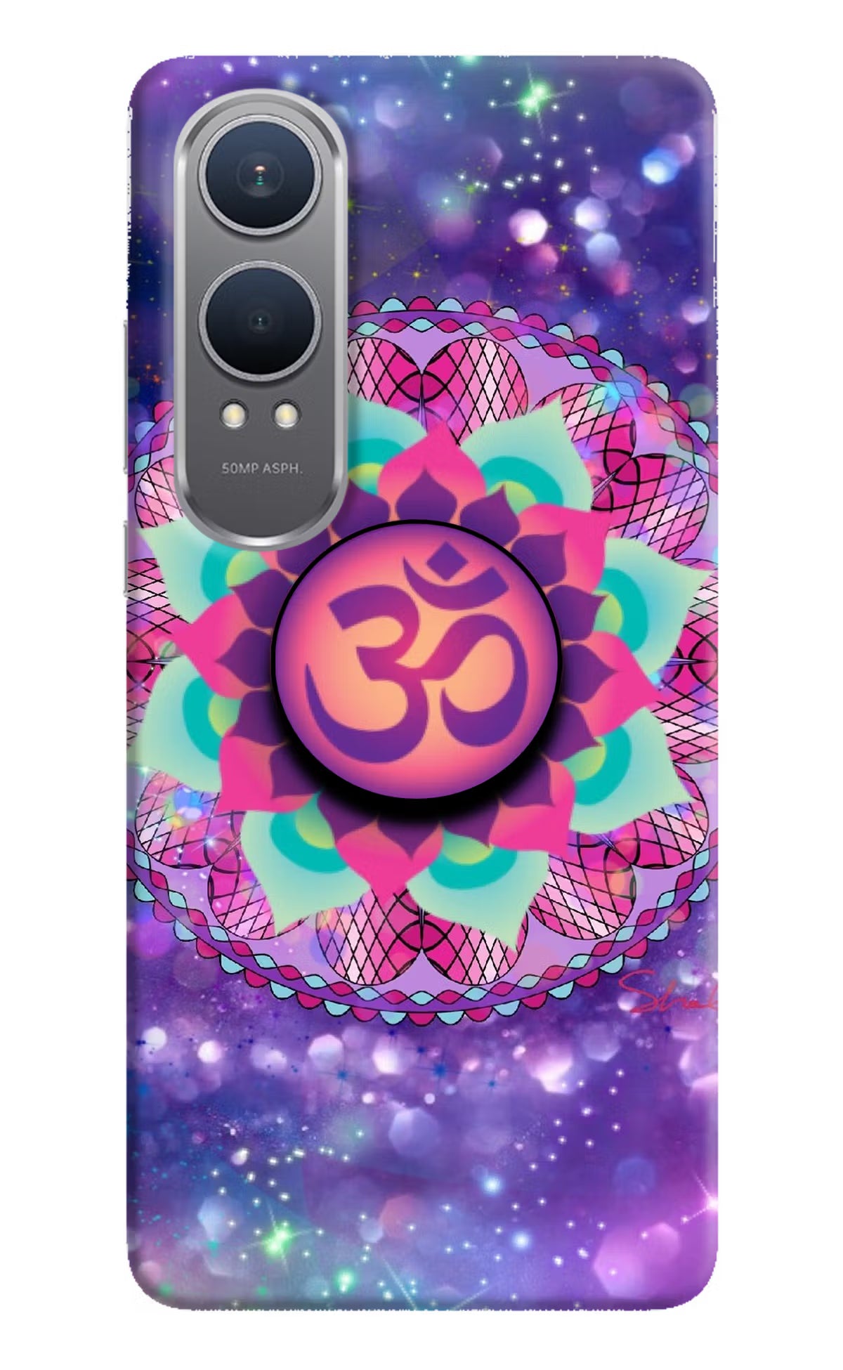 Om Purple OnePlus Nord CE4 Lite Pop Case by Casekaro