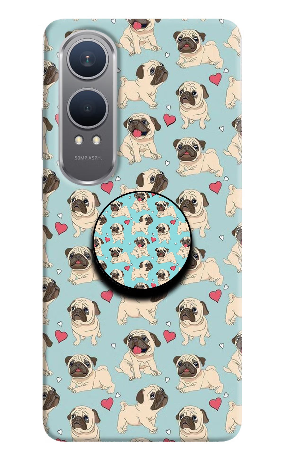 Pug Dog OnePlus Nord CE4 Lite Pop Case by Casekaro