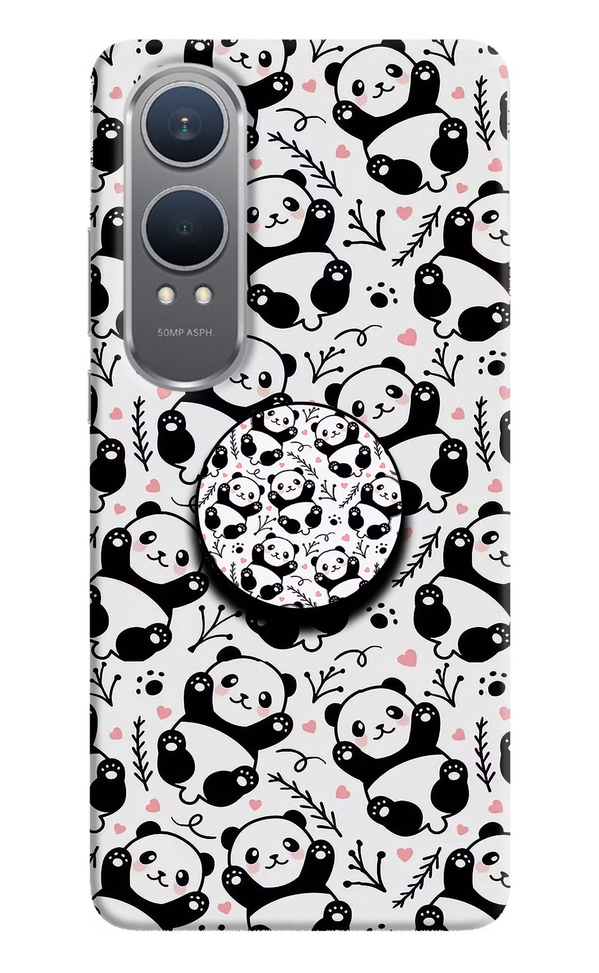 Cute Panda OnePlus Nord CE4 Lite Pop Case by Casekaro