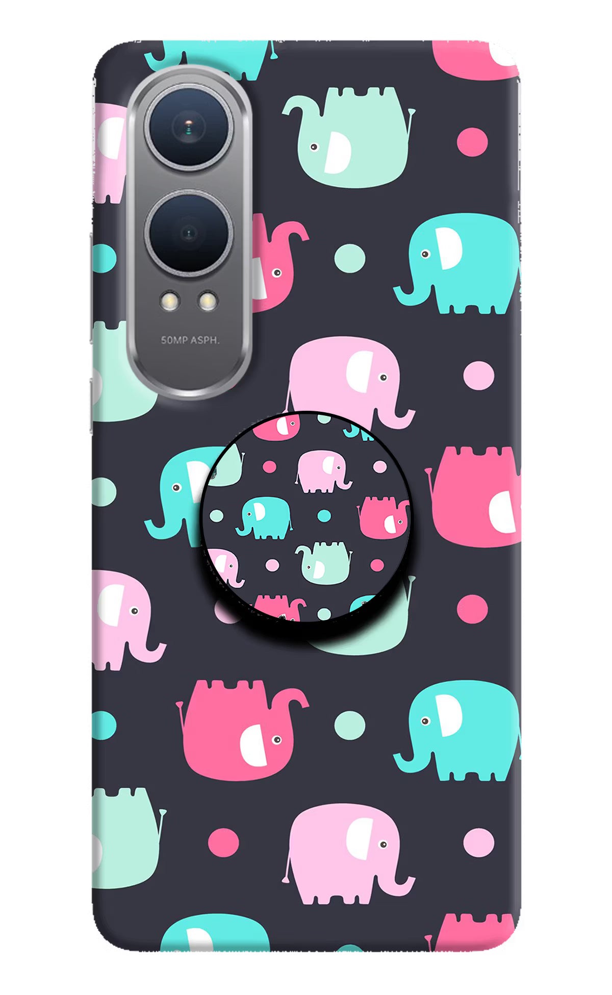 Baby Elephants OnePlus Nord CE4 Lite Pop Case by Casekaro