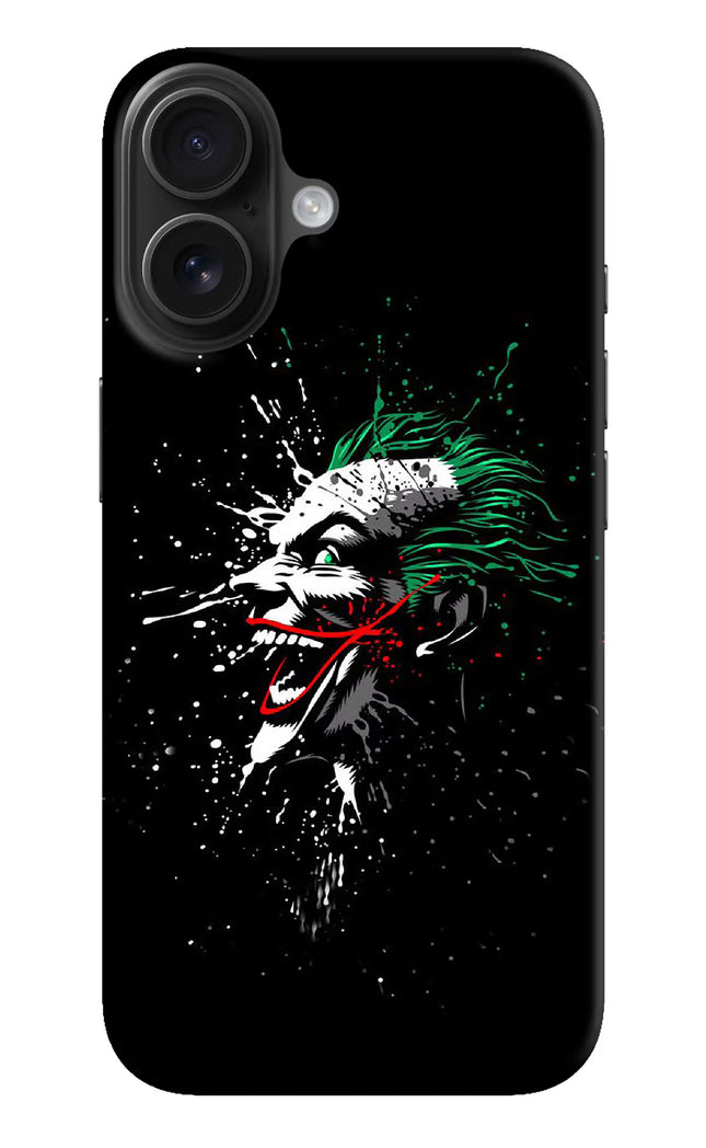 Joker iPhone 16 Hard Case Back Cover by Casekaro
