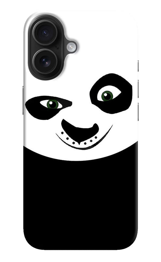 Panda iPhone 16 Hard Case Back Cover by Casekaro