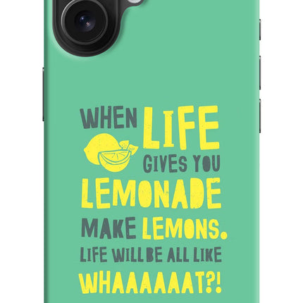 Quote iPhone 16 Hard Case Back Cover by Casekaro
