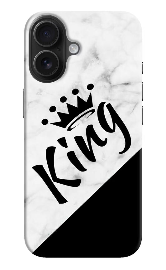 King iPhone 16 Hard Case Back Cover by Casekaro