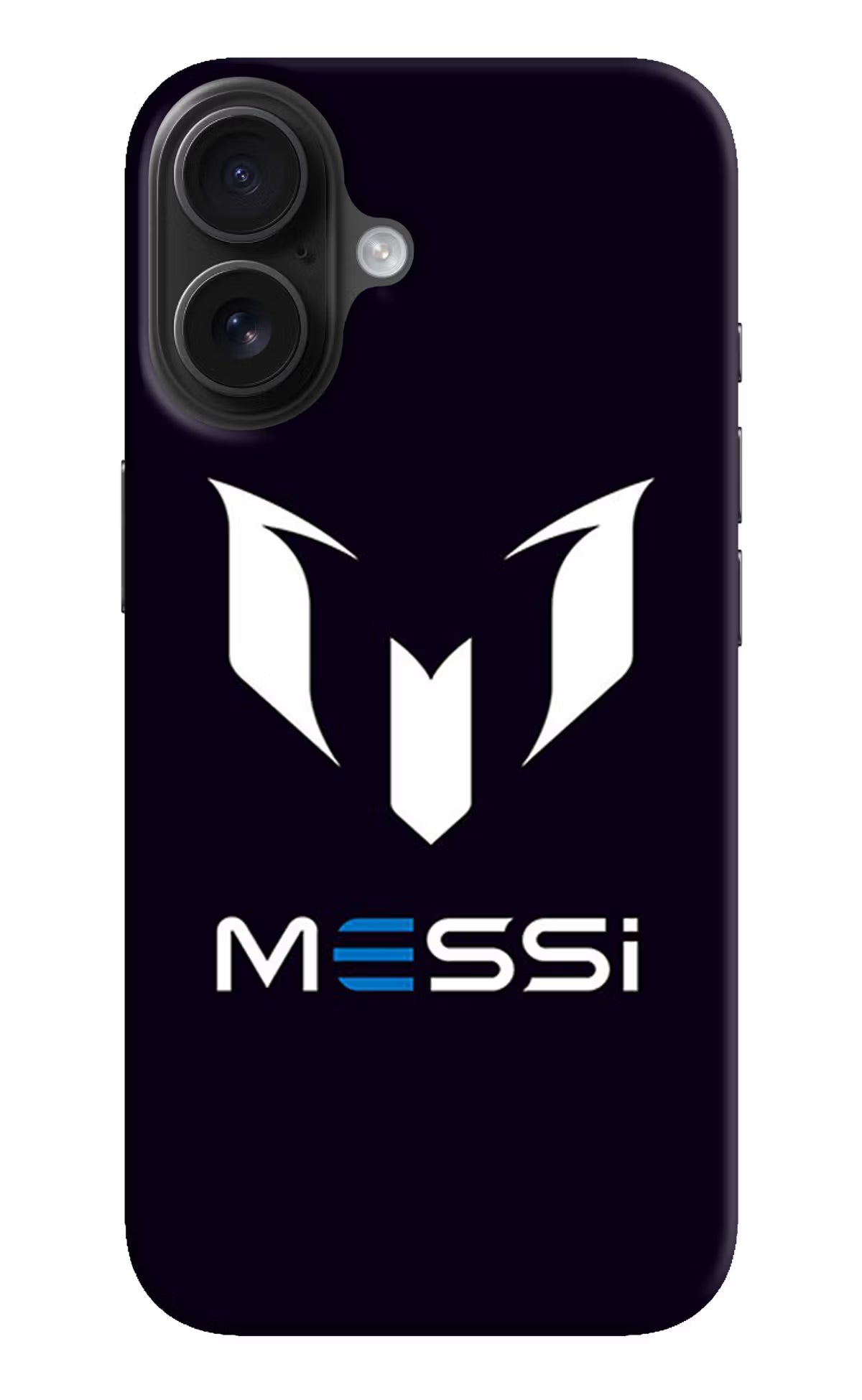 Messi Logo iPhone 16 Hard Case Back Cover by Casekaro