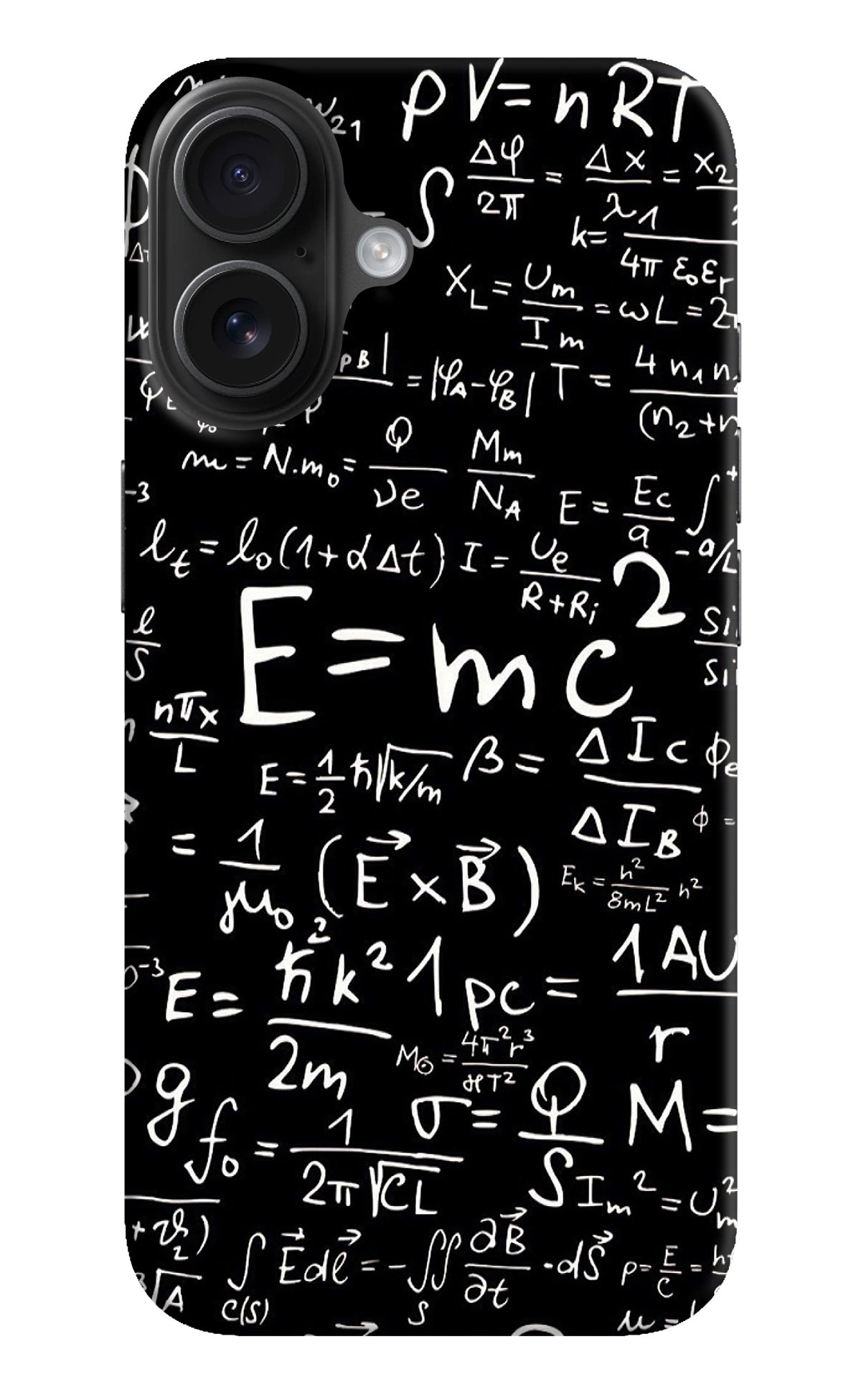 Physics Formula iPhone 16 Back Cover