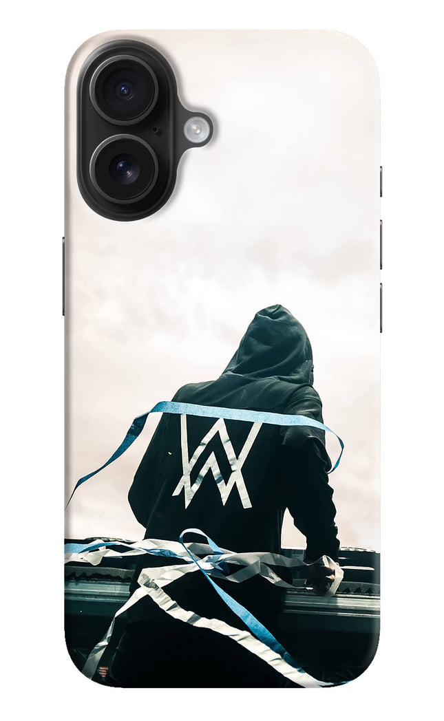 Alan Walker iPhone 16 Hard Case Back Cover by Casekaro