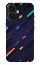 Abstract Design iPhone 16 Hard Case Back Cover by Casekaro