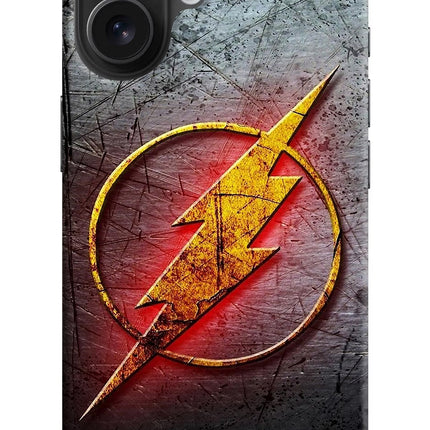 Flash iPhone 16 Hard Case Back Cover by Casekaro
