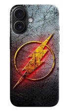 Flash iPhone 16 Hard Case Back Cover by Casekaro