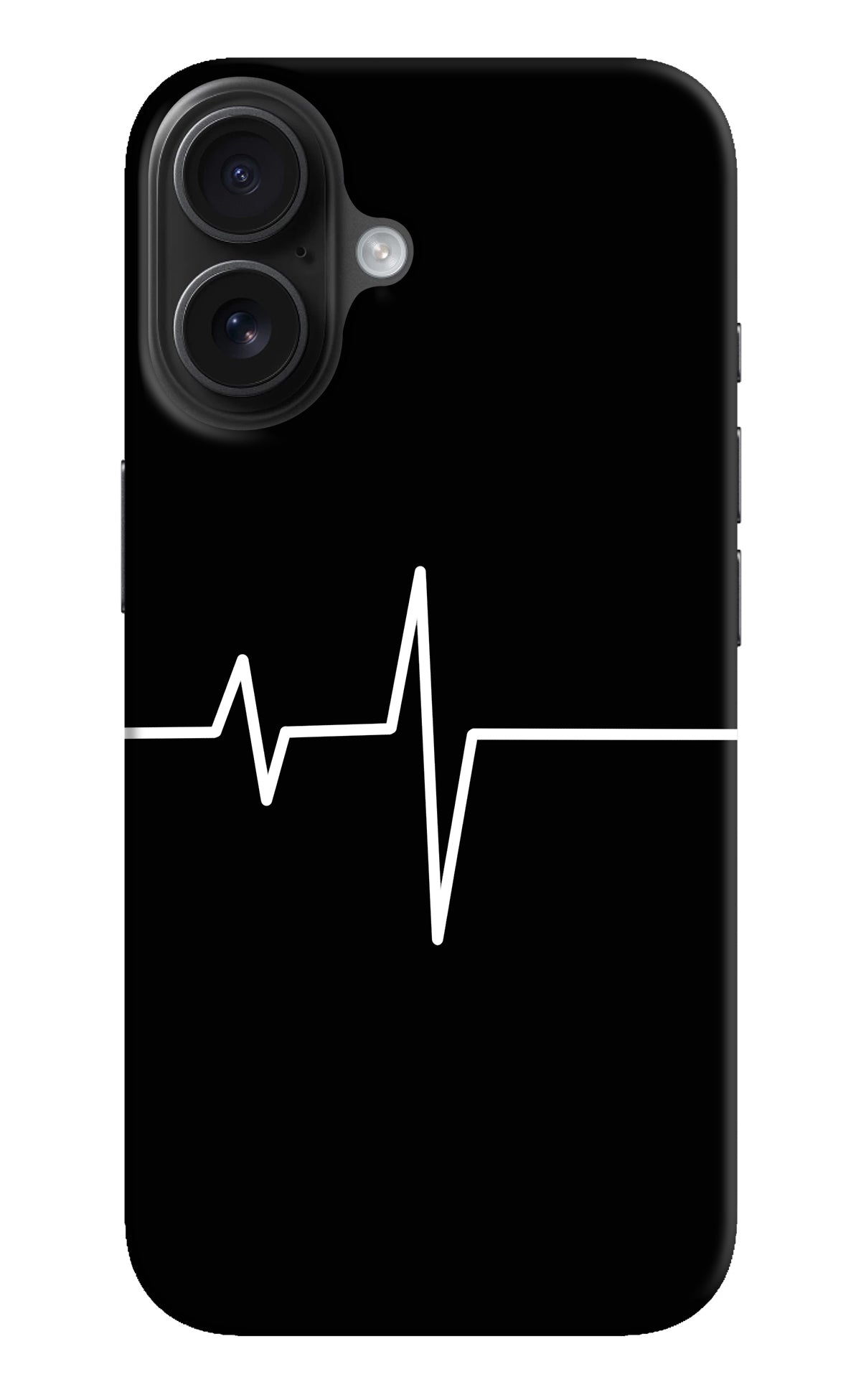 Heart Beats iPhone 16 Back Cover