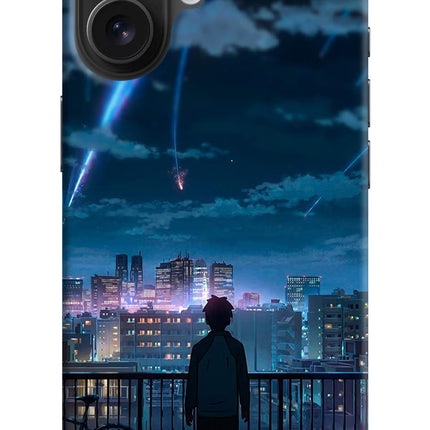 Anime iPhone 16 Hard Case Back Cover by Casekaro