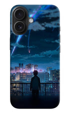 Anime iPhone 16 Hard Case Back Cover by Casekaro