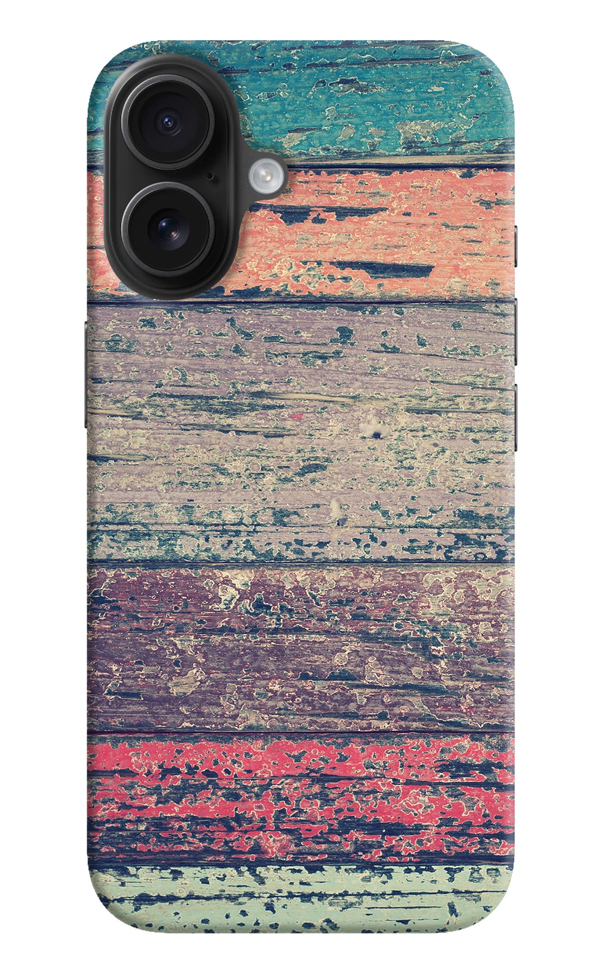 Colourful Wall iPhone 16 Back Cover